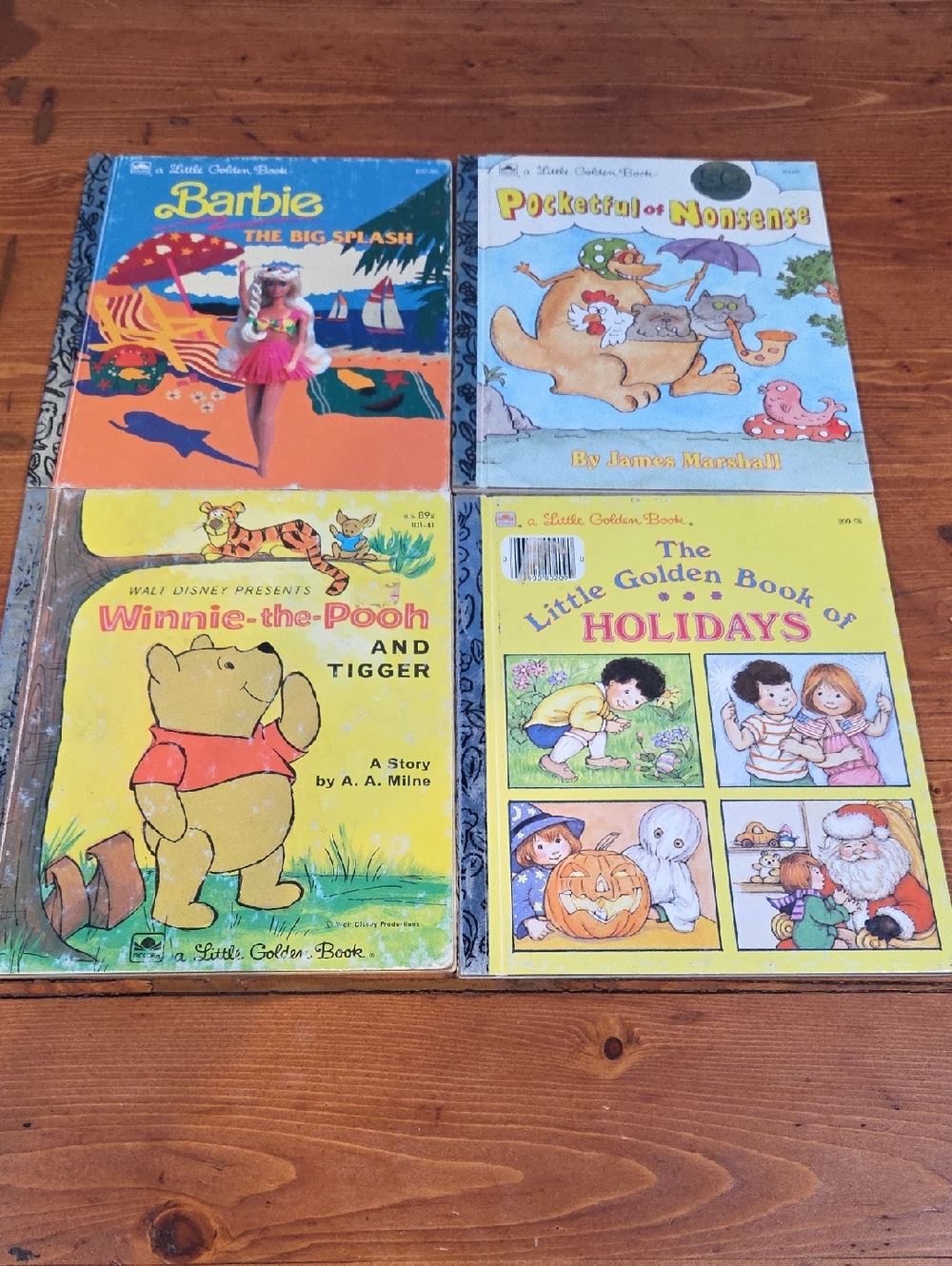 Little Golden Book Collection - Yellow Cover Classics (Set of 4)